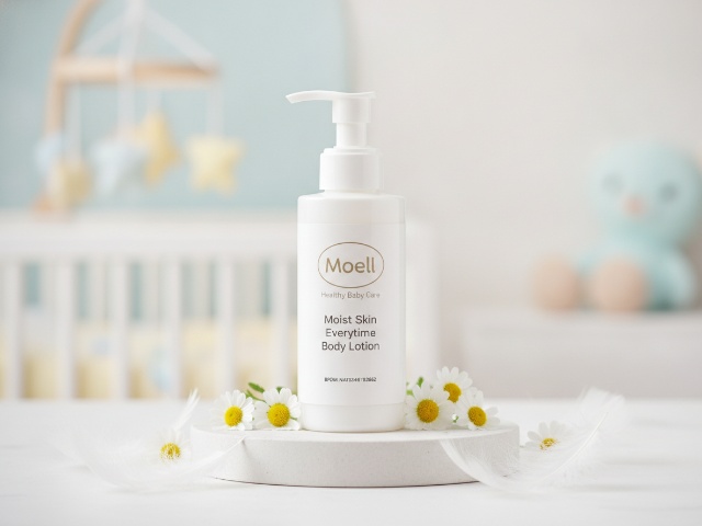 Bpom (90)NA18240102662 Moell Healthy Baby Care Moist Skin Everytime Body Lotion